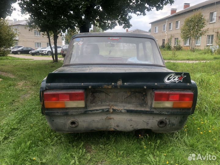 ВАЗ 2107 1.5 МТ, 2008, битый, 160 000 км