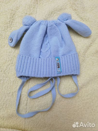 Шапки для мальчика 42-46 размер