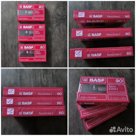 Аудиокассеты новые запечатанные
