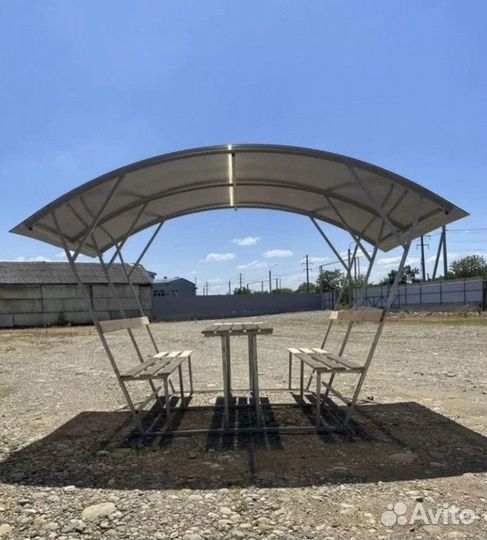 Беседки из поликарбоната