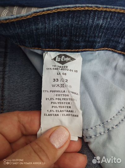 Джинсы Lee Cooper 33/32, Camp David 38/32