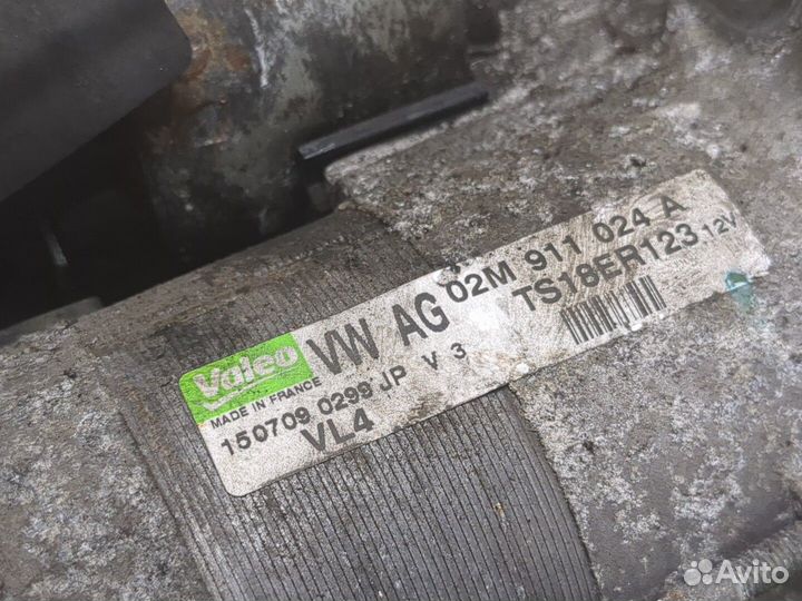 Стартер Volkswagen Golf 6, 2009