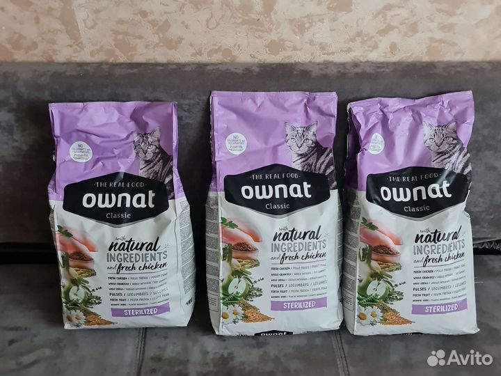 Корм для кошек ownat