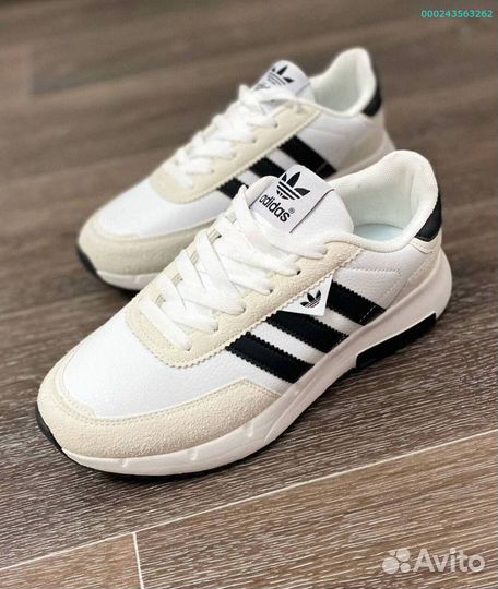 Мужские кроссовки Adidas белые