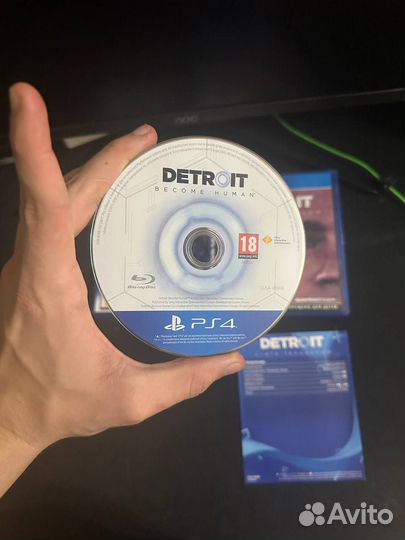 Диск на PS4 PS5 Detroit Become Human