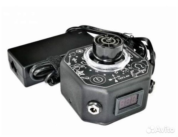 Тату машинка новая ПМ и тату пэн частокол N + блок