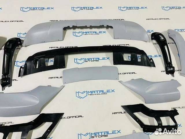 Обвес аэропакета для BMW X5 E70 до рестайлинг