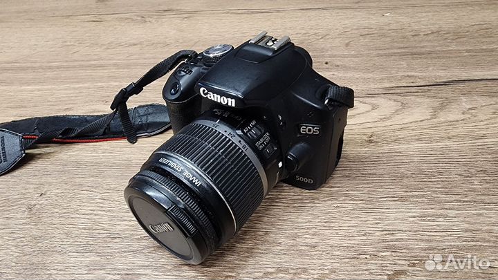 Зеркальный фотоаппарат canon 500d