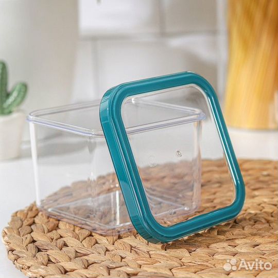 Банка для сыпучих продуктов, Cubbo, 600 мл, цвет м