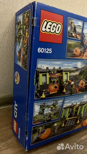 Lego City 60125 Тяжёлый вертолёт вулканологов