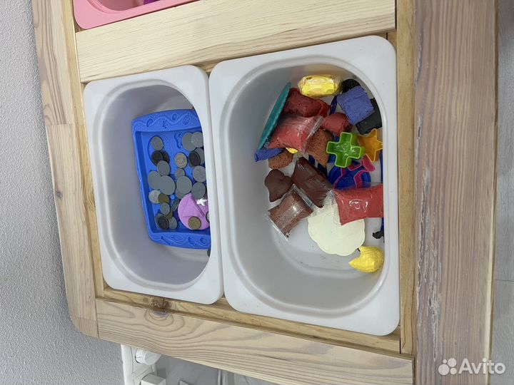 Детский стол IKEA флисат