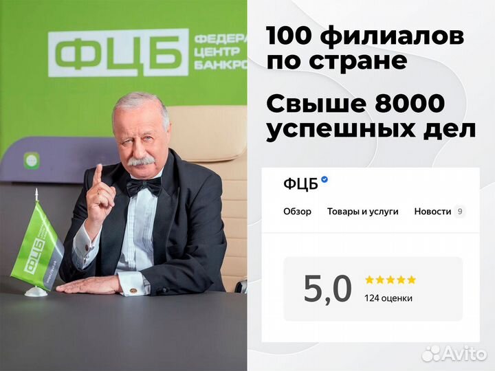 Банкротство физических лиц с гарантией 100%