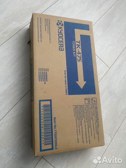 Картридж Kyocera TK-475 б/у