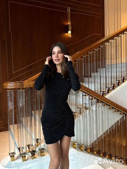 Платье женское черное