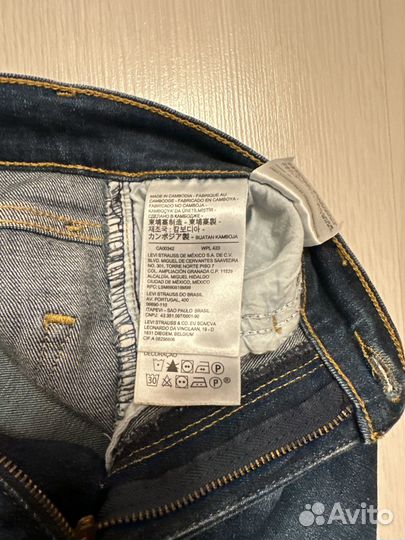 Джинсы levis 724 high rise straight