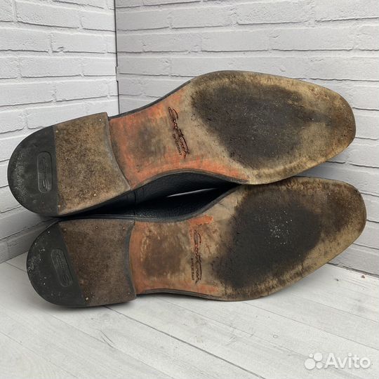 Ботинки челси Santoni. Оригинал