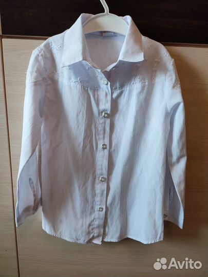 Блузки школьные пакетом р.122 128