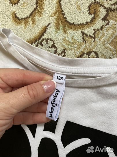 Футболка леггинсы комплект 128