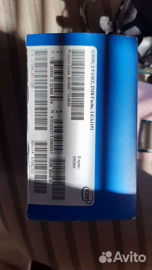 Процессор Intel Celeron G3930 box