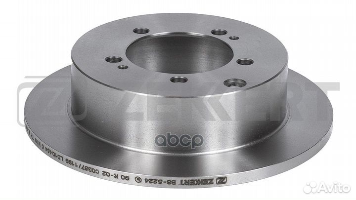 Диск торм. задн. Mitsubishi Lancer VII 03