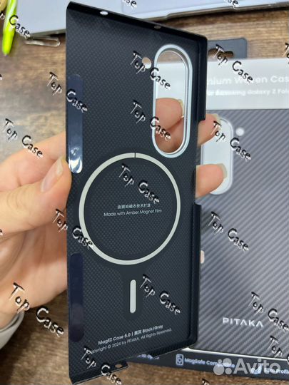 Чехол pitaka MagEZ Case 5для Samsung Fold 6 Black