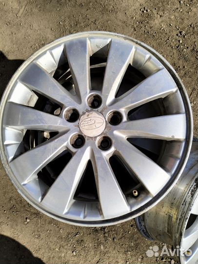 Литые диски r15 5/100