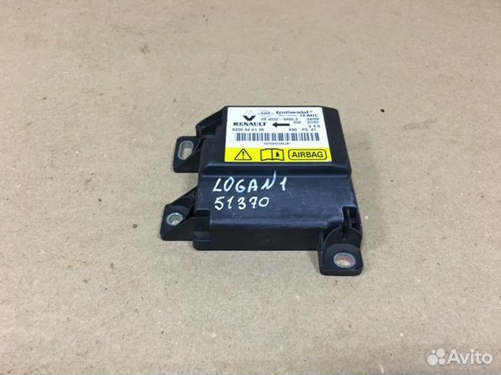 Блок управления SRS Renault Logan 1