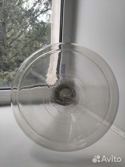 Колба большая стеклянная