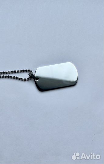 Жетон зеркальный 50х28мм толщина 2 мм