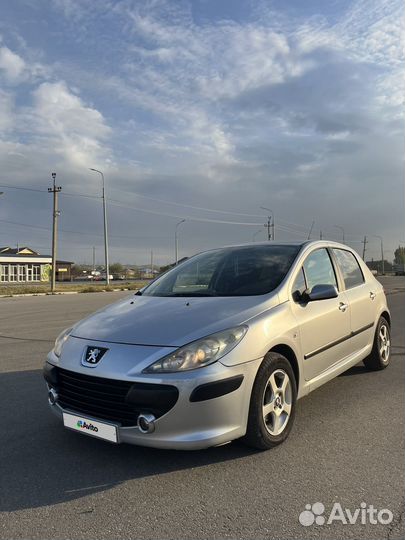 Peugeot 307 1.6 AT, 2007, 206 837 км