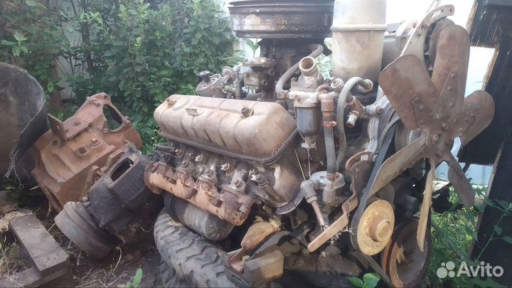 Двигатель газ 53