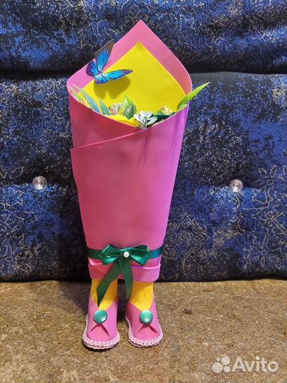 Букет на ножках, подарок