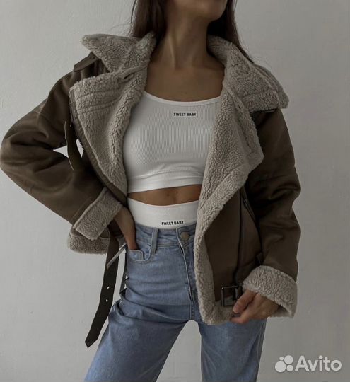 Дубленка женская новая