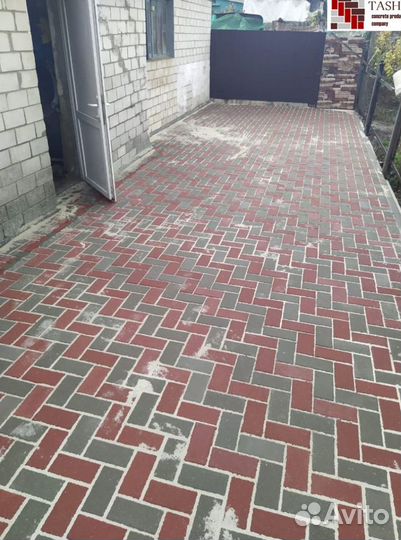 Плитка тротуарная вибропрессованная