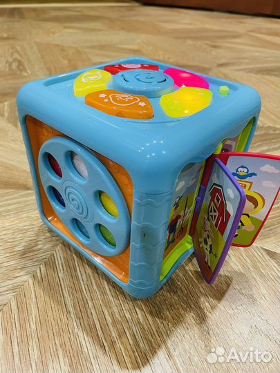 Кубик детский развивающий электронный