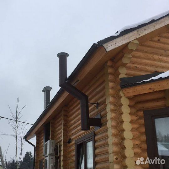 Дымоходные трубы. Кожухи на трубы. Зонты вытяжки