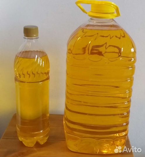 Масло подсолнечное нерафинированное