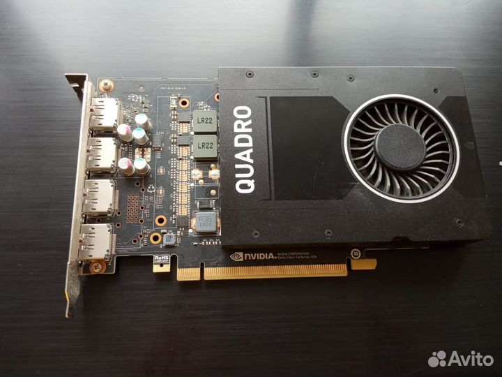 Видеокарта nvidia Quadro P2000 5Gb