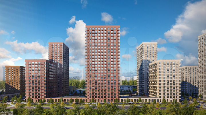 1-к. квартира, 35 м², 19/24 эт.