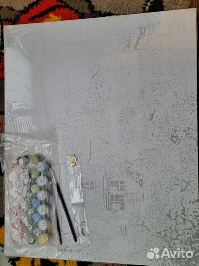 Картина по номерам(пейзаж)