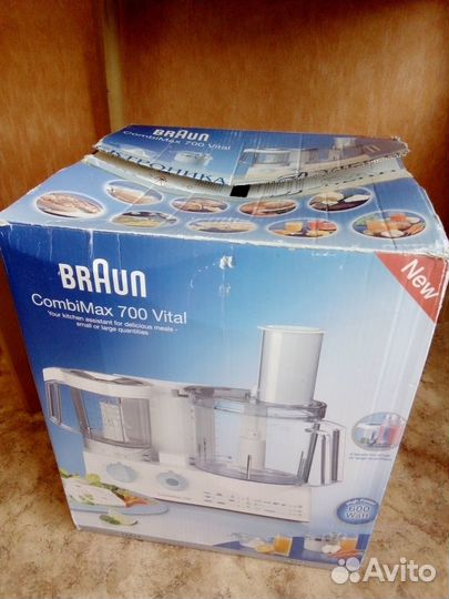 Кухонный комбайн Braun CombiMax 700 Vital