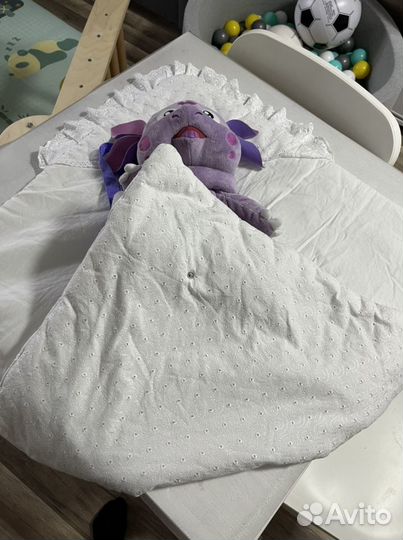 Конверт одеяло на выписку для девочки/мальчика