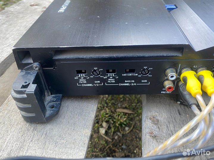 Усилитель 4 канальный alpine