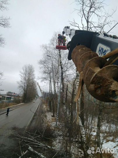 Ямобур Кран манипулятор камаз вездеход автовышка