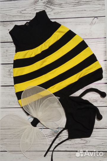 Карнавальный костюм пчелки 86 92