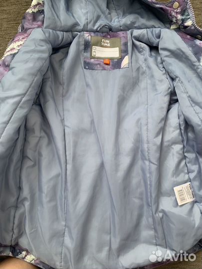 Куртка для девочки на весну размер 104