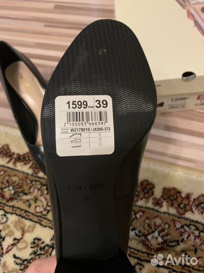 Туфли новые