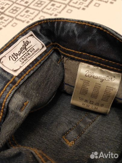 Джинсы мужские Wrangler 32/34