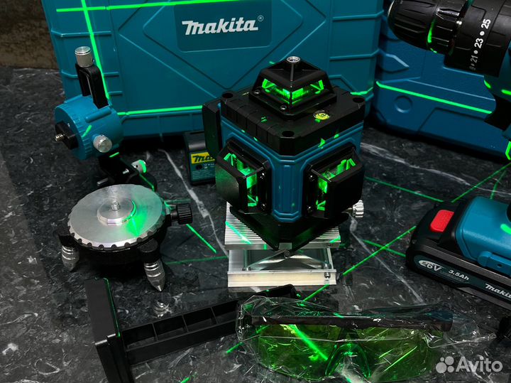 Набор Makita: Шуруповерт+Лазерный уровень