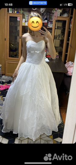 Свадебное платье 42 44